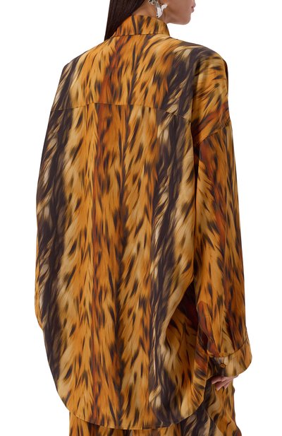 Шелковая рубашка BALENCIAGA, арт. 814121/TRLD5, фото 4