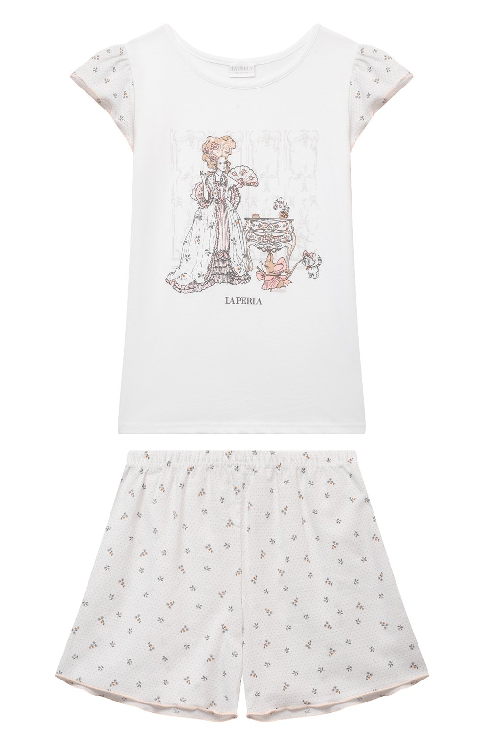 Хлопковая пижама LA PERLA, арт. 70261/8A-14A, фото 1