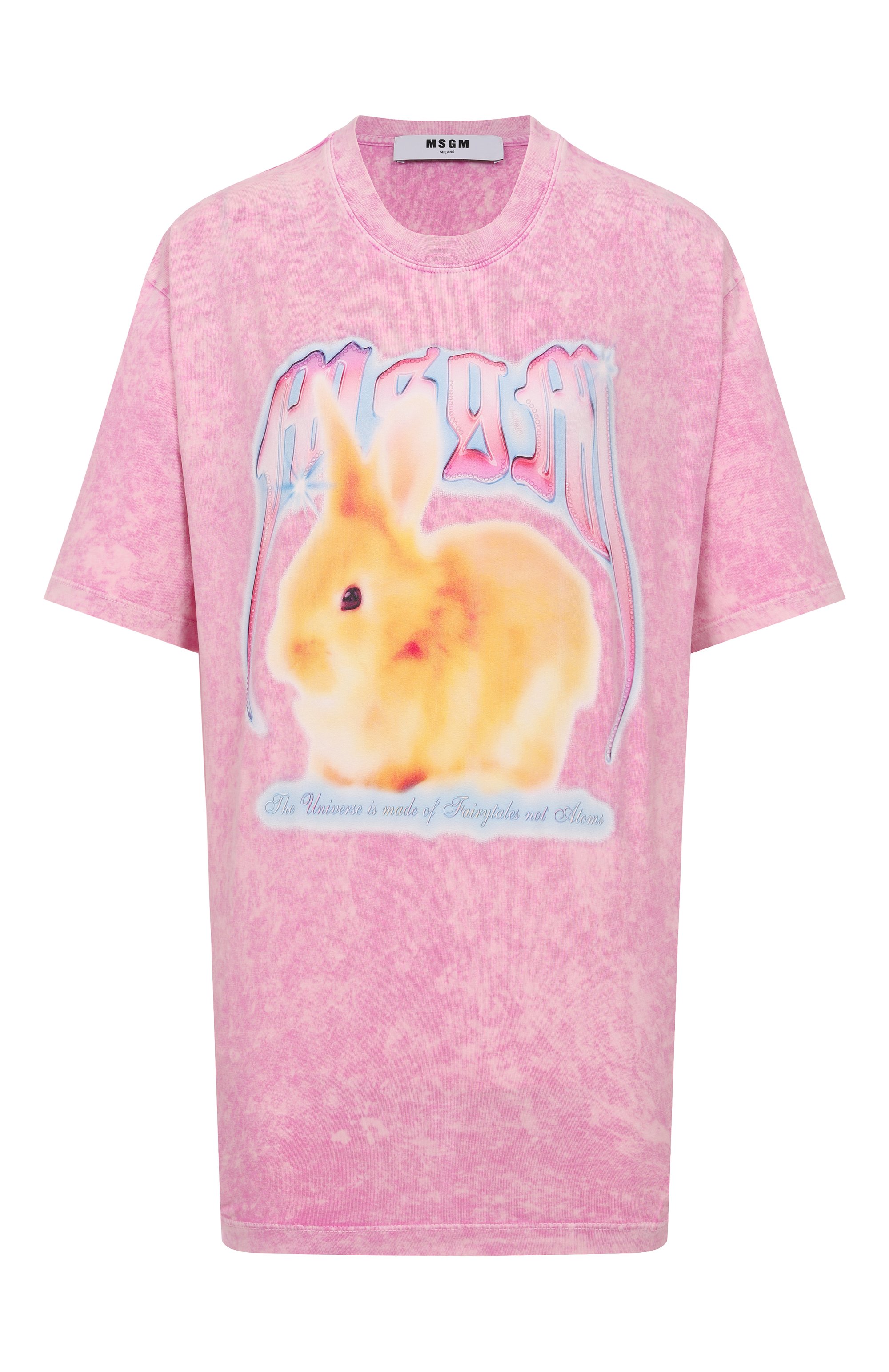 Хлопковая футболка MSGM, арт. 3941MDM106SE/257589, фото 1