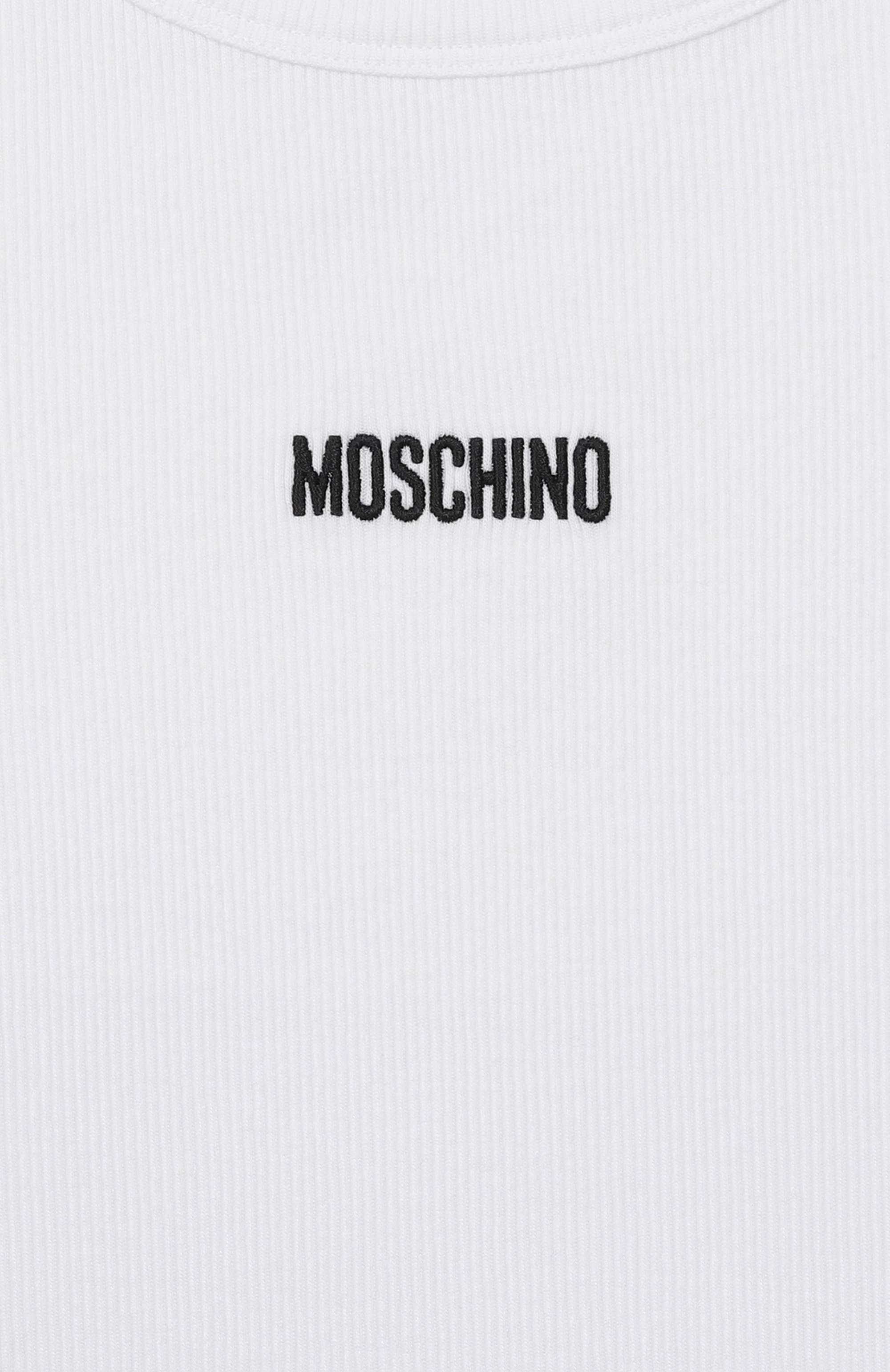 Хлопковая майка MOSCHINO, арт. HAM06M/LBA39, фото 3