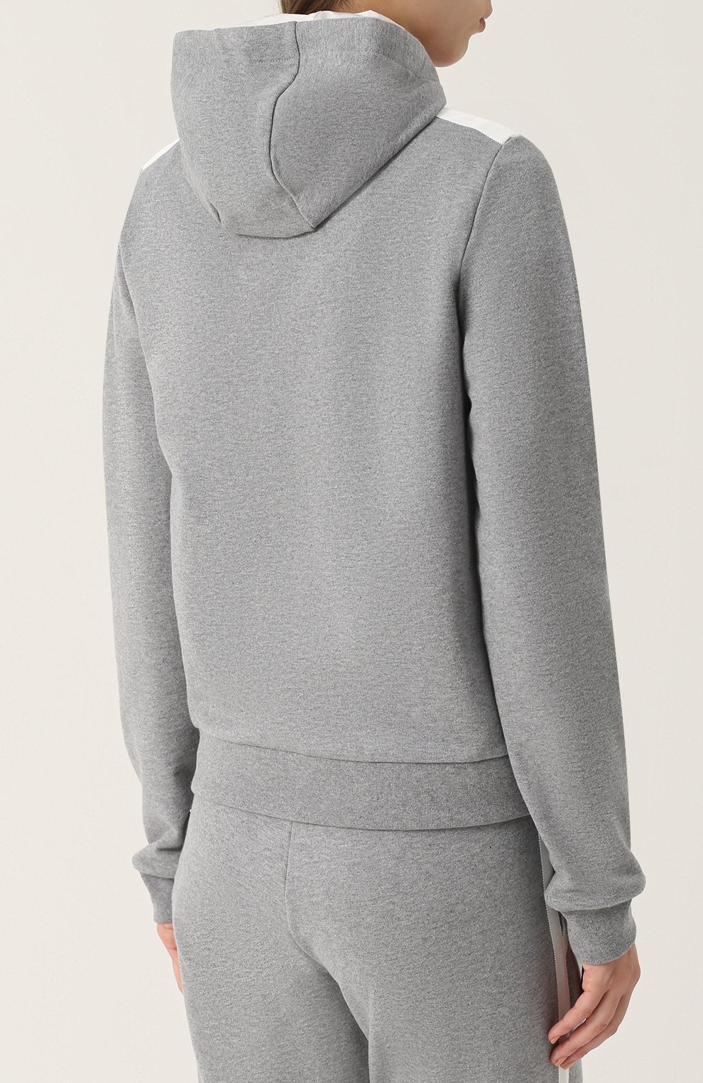 Хлопковый кардиган на молнии с капюшоном MONCLER, арт. C2-093-84989-00-8098W, фото 4