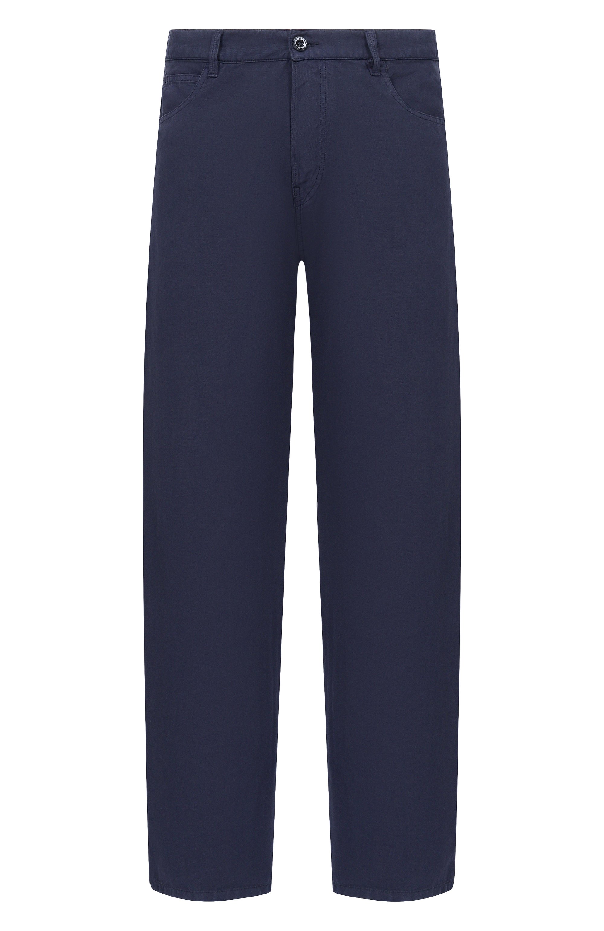 Брюки из хлопка и льна C.P. COMPANY, арт. 20CMPA305A/110626G, фото 1