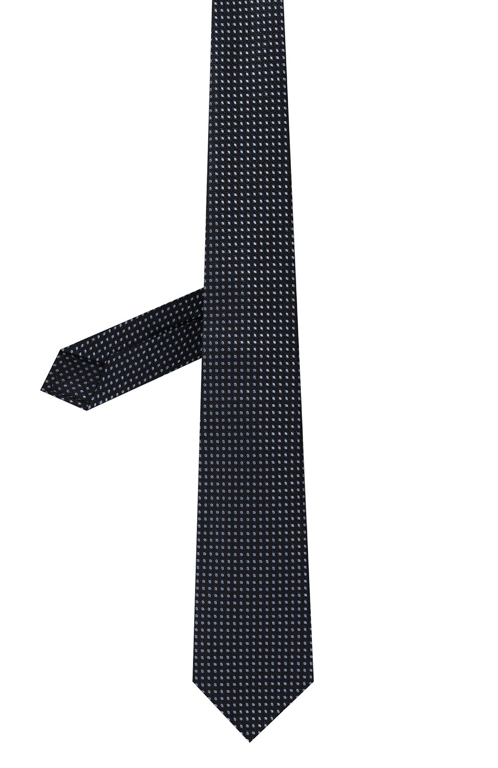 Галстук из шелка и шерсти KITON, арт. UCRVKPC08H37, фото 3