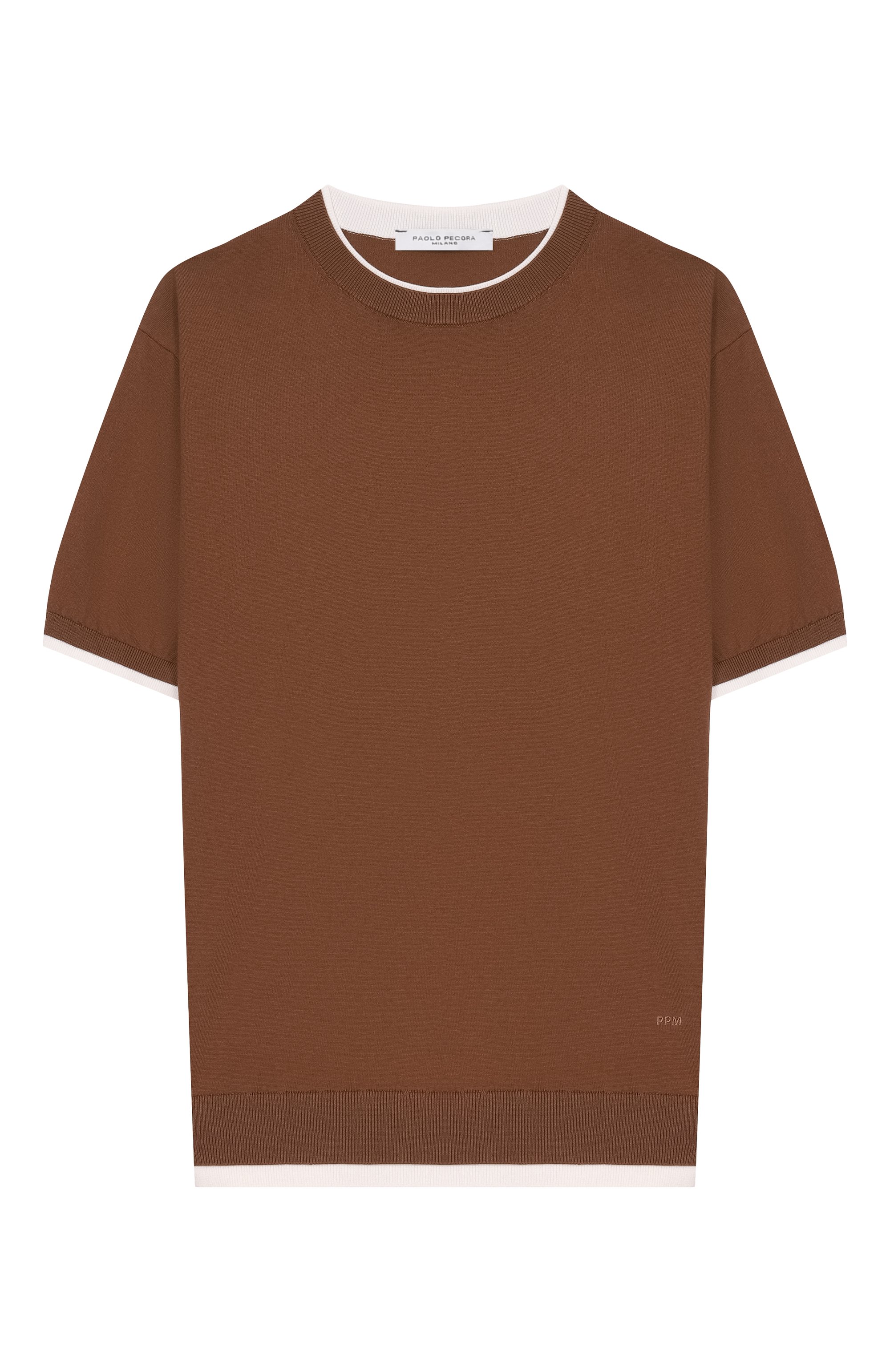 Хлопковый пуловер PAOLO PECORA MILANO, арт. PP4272, фото 1