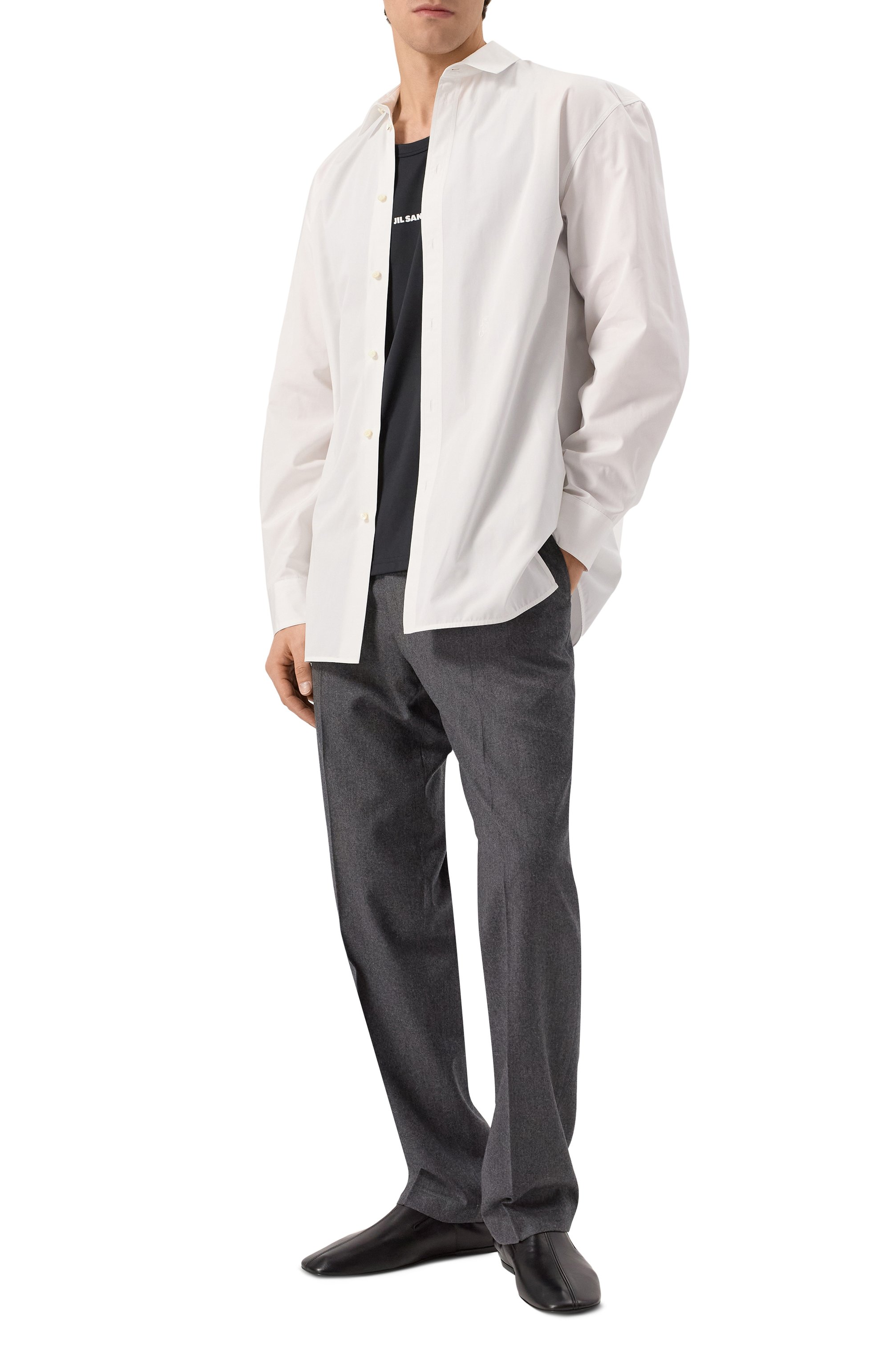 Кожаные слиперы DRIES VAN NOTEN, арт. MS251-1314/112, фото 2