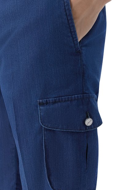 Джинсовые шорты KITON, арт. UFPPBK0622H, фото 5