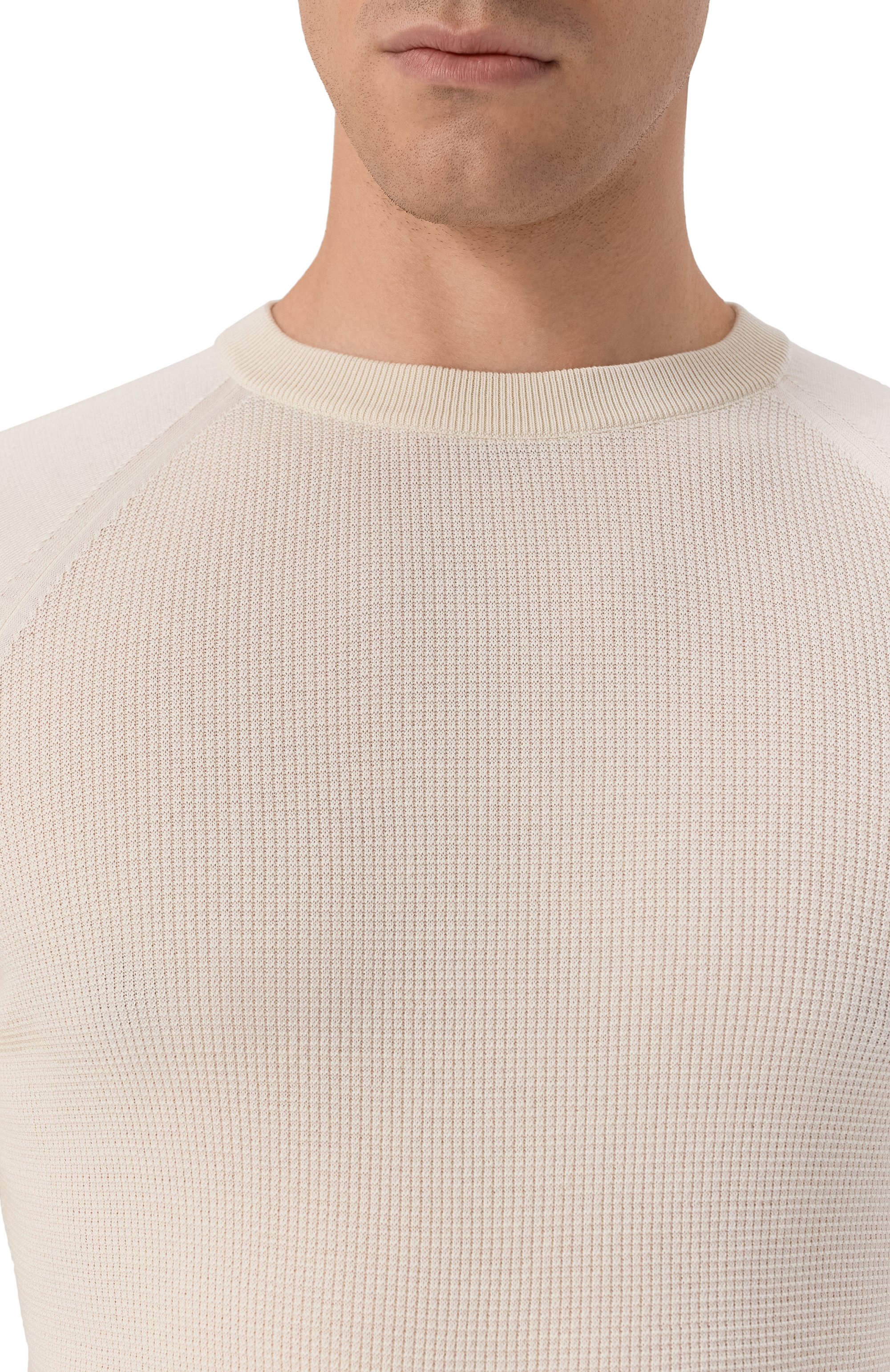 Джемпер из хлопка и шелка CANALI, арт. C1119/MK02352, фото 5