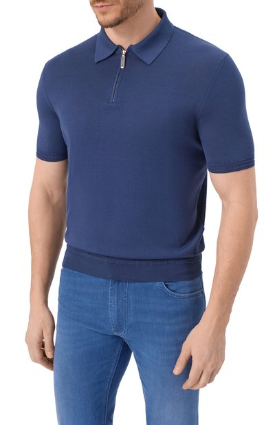 Шелковое поло STEFANO RICCI, арт. K616215P31/F25101, фото 3