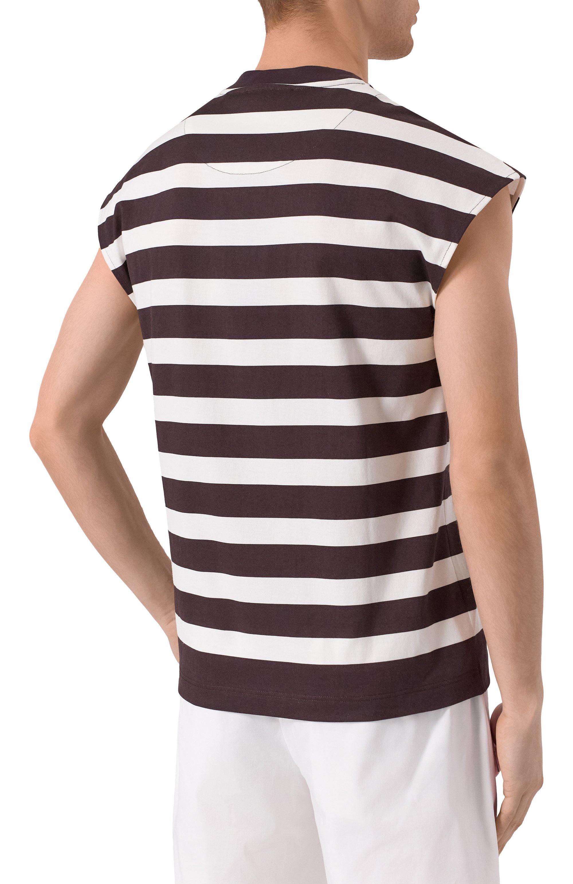 Хлопковая майка DOLCE & GABBANA, арт. G8SJ9T/II7HH, фото 4