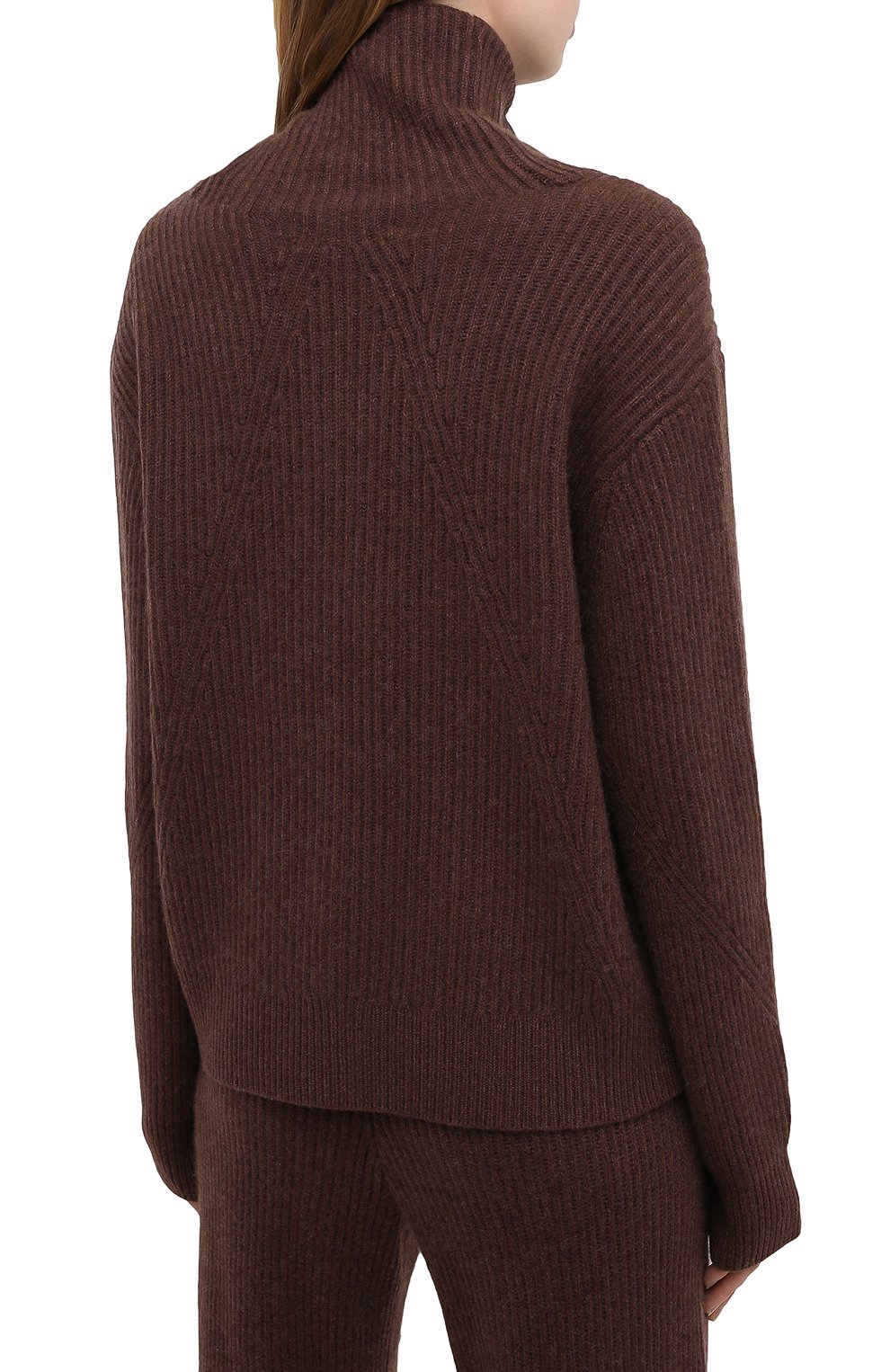 Кашемировый свитер RAG AND BONE коричневого цвета по цене 64450 руб., арт. WAS20FS0418L41, фото 4 Кашемировый свитер RAG AND BONE, арт. WAS20FS0418L41, фото 4