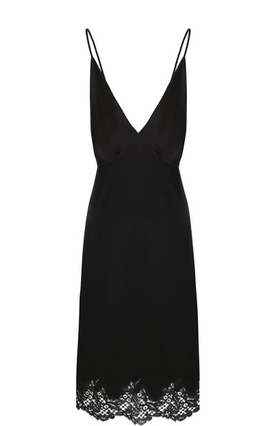 Шелковая сорочка на бретельках ERMANNO SCERVINO, арт. D334Q337RBV, фото 1