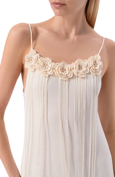 Платье из вискозы и хлопка JIL SANDER, арт. J02CT0584/J18365, фото 4