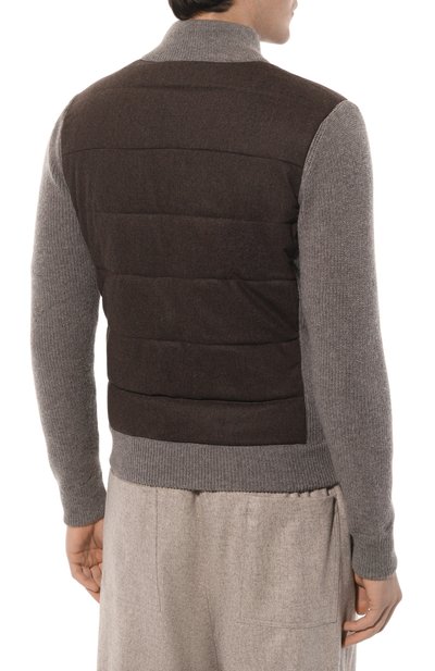 Утепленный шерстяной кардиган GRAN SASSO, арт. 23145/25019, фото 4