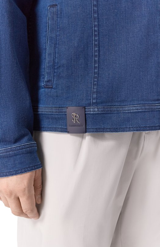 Джинсовая куртка Stefano Ricci MFJ6202310/TR138L Синий  MFJ6202310/TR138L Фото 5