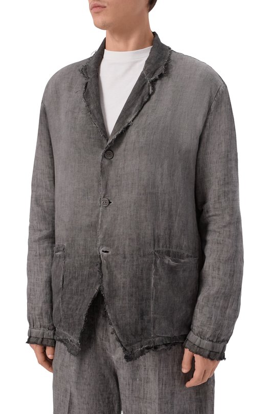 Льняной пиджак Never Enough 2B5M091-060/MJA054 Серый  2B5M091-060/MJA054 Фото 3