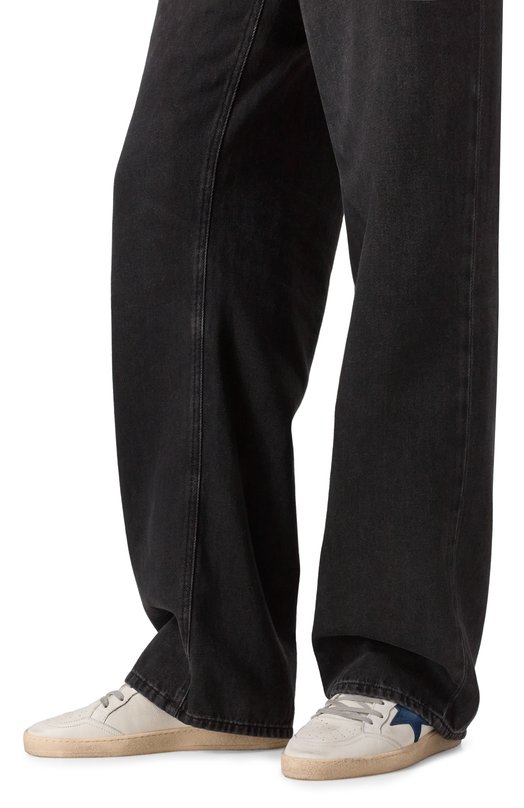 Кожаные кеды Ball Star Golden Goose Deluxe Brand GMF00117.F007571 Белый  GMF00117.F007571 Фото 3
