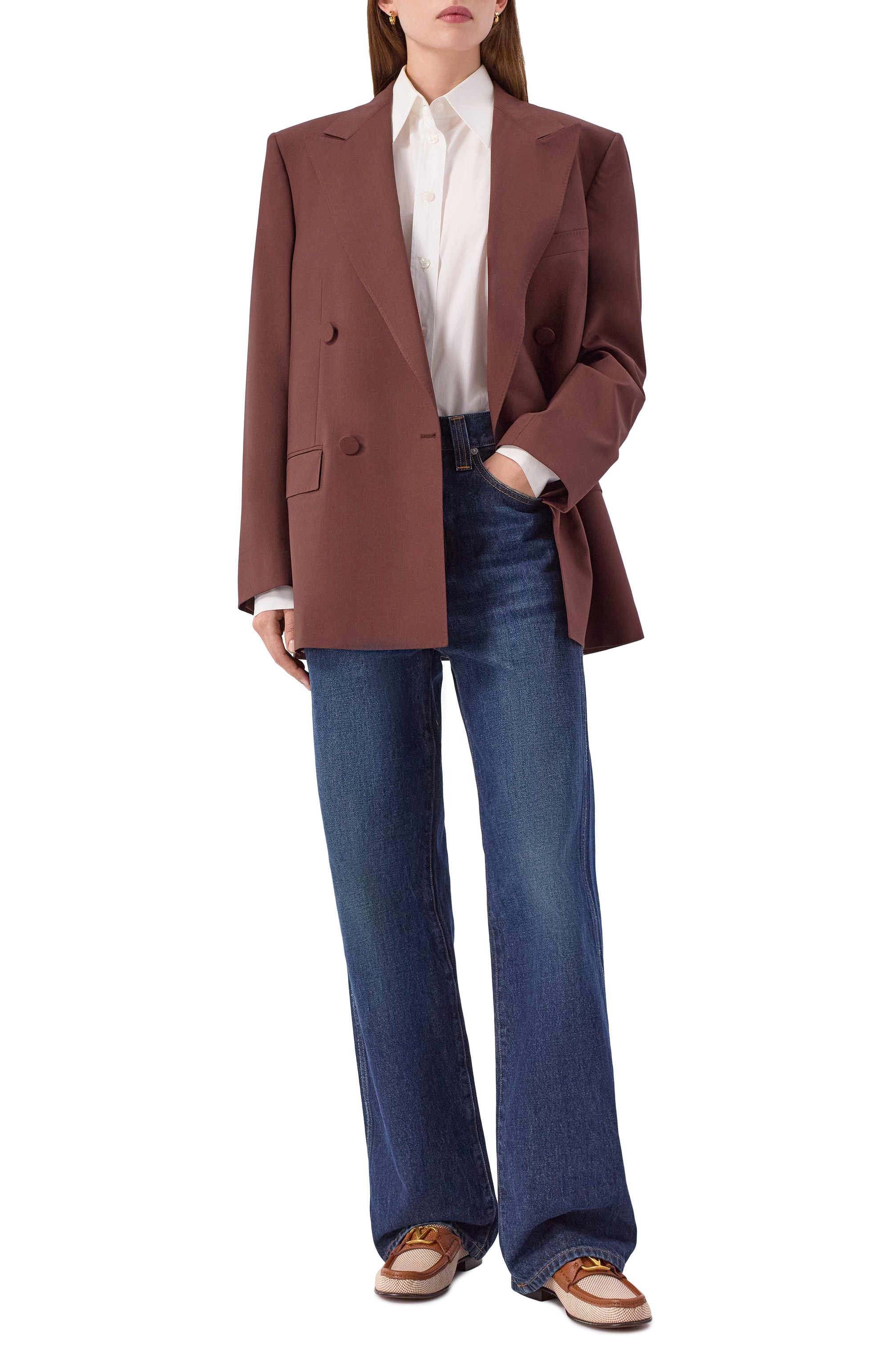 Текстильные лоферы vlogo VALENTINO, арт. 7W2S0LM0/MYW, фото 3