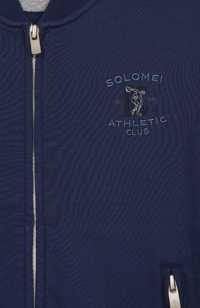 Хлопковая толстовка BRUNELLO CUCINELLI, арт. BW863E518A, фото 3