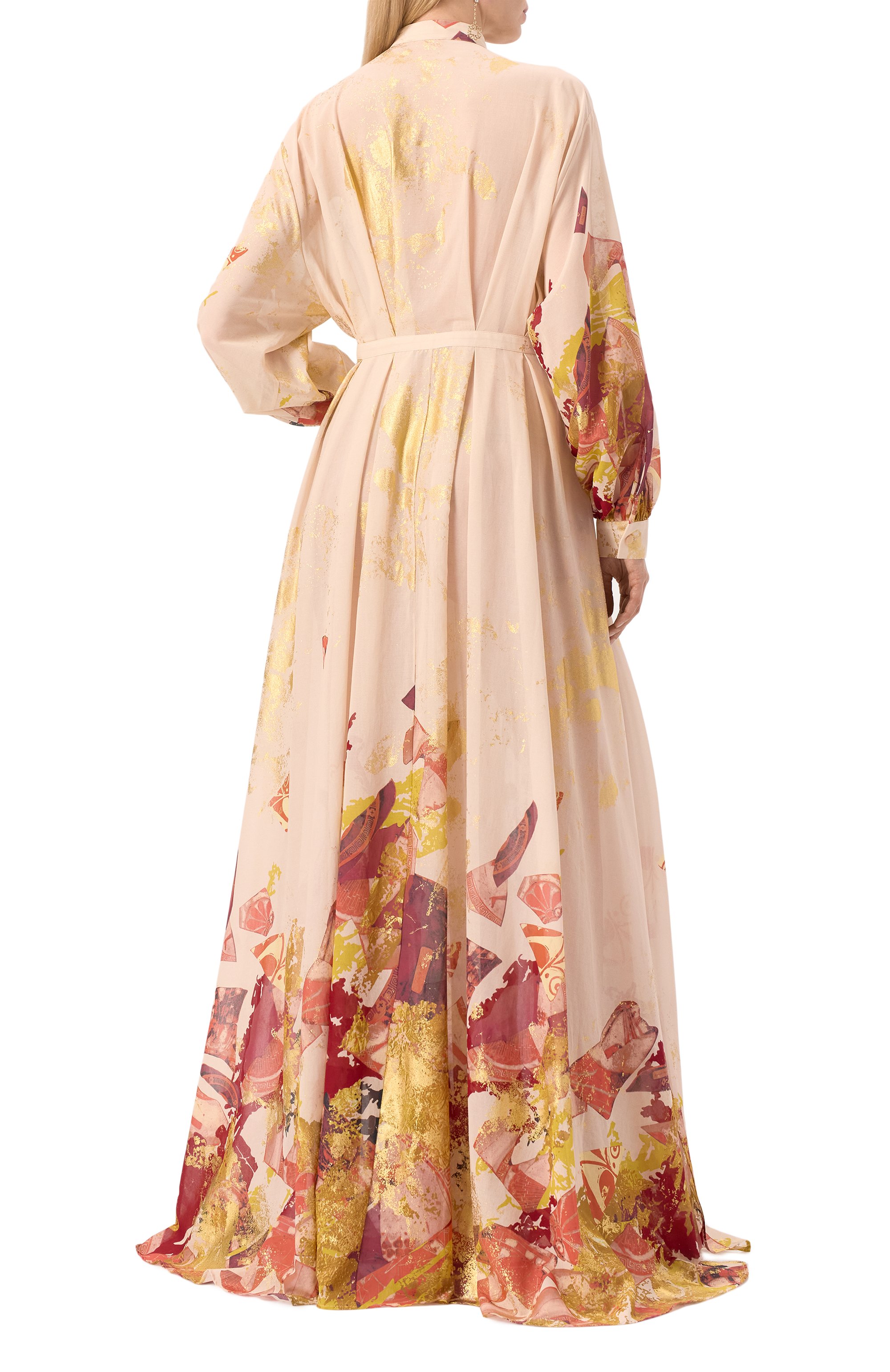 Хлопковое платье ZUHAIR MURAD, арт. RDR25361/PAC0001, фото 4