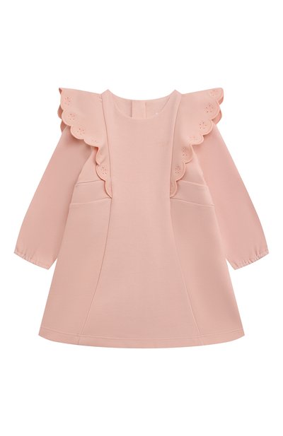 Платье из хлопка и вискозы CHLOÉ, арт. C20365.