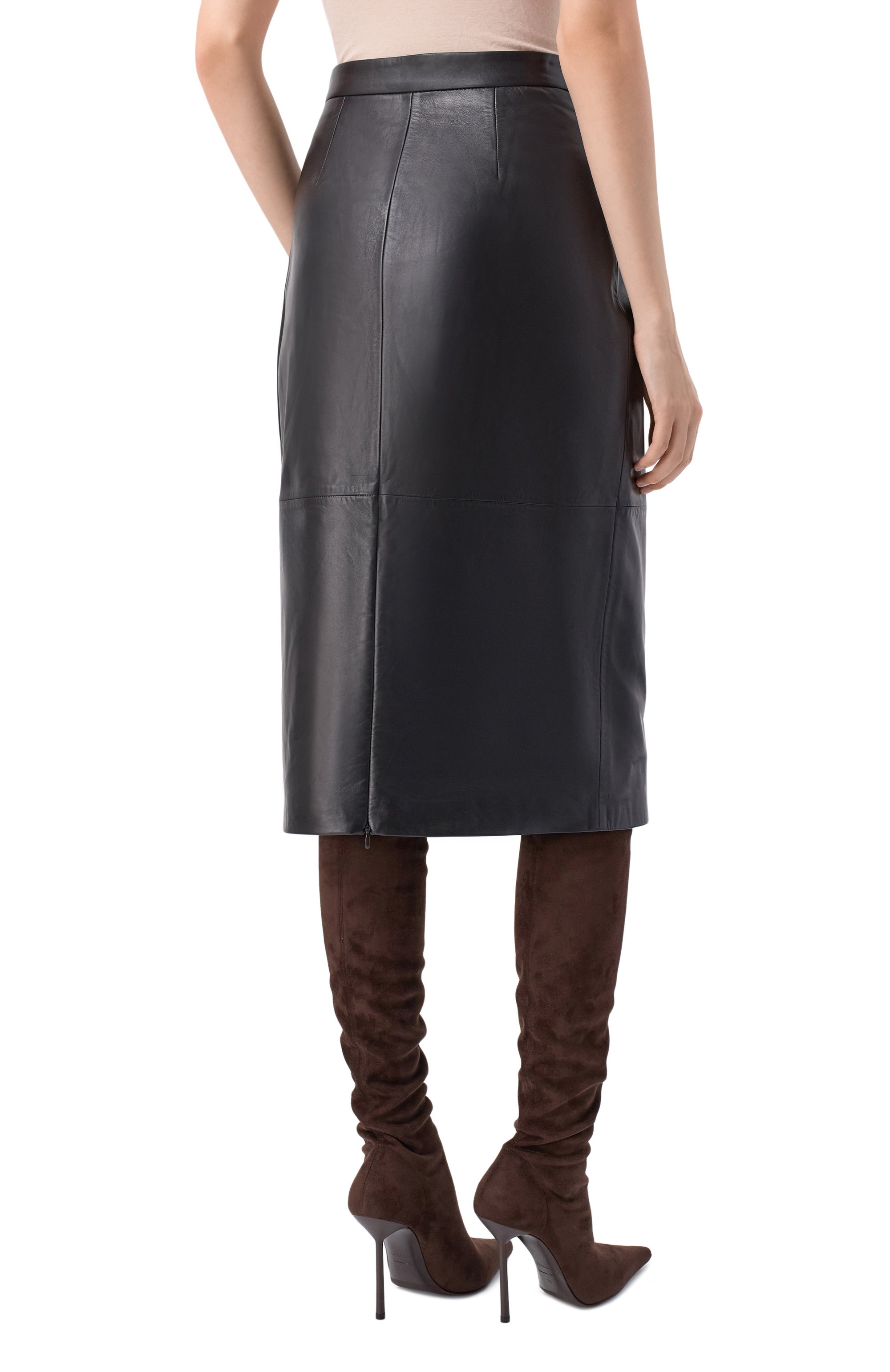 Кожаная юбка ANTONELLI FIRENZE, арт. P9117/8966, фото 4