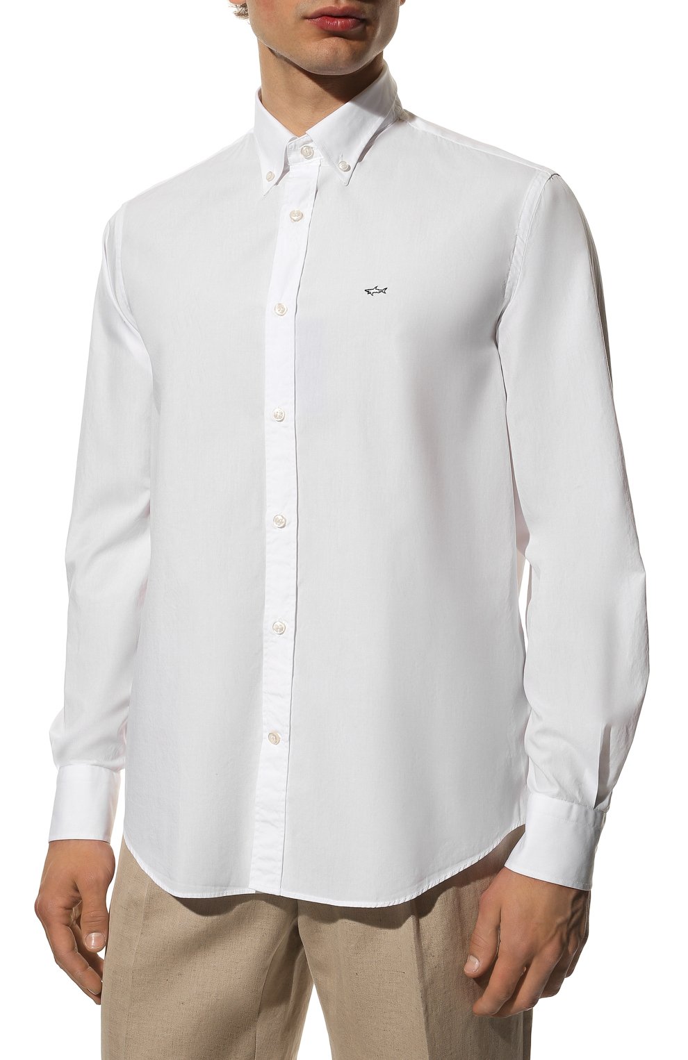 Хлопковая рубашка PAUL&SHARK, арт. C0P3031/C00, фото 3