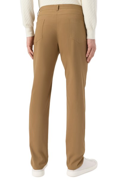 Шерстяные брюки CORNELIANI бежевого цвета по цене 48800 руб., арт. 254531-2518523, фото 4 Шерстяные брюки CORNELIANI, арт. 254531-2518523, фото 4