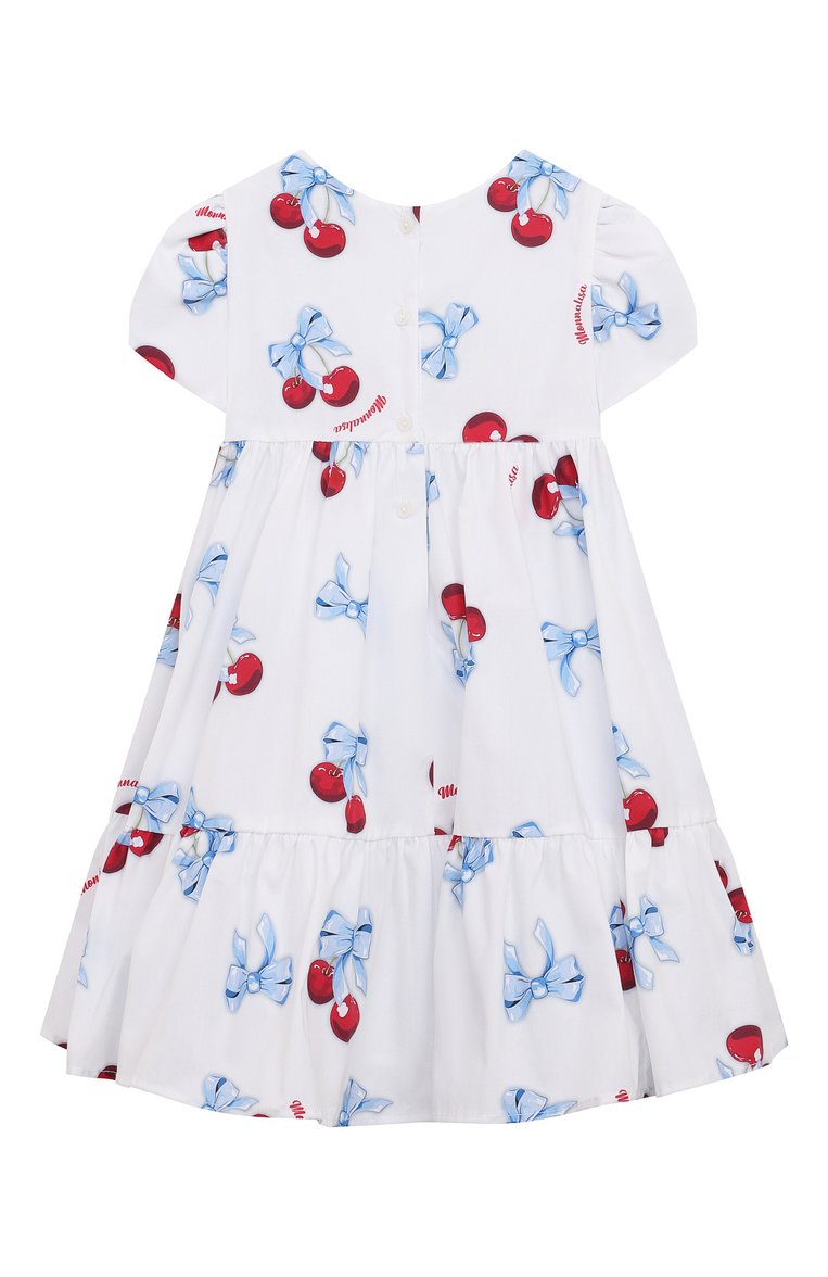 Хлопковое платье MONNALISA, арт. 31C909, фото 2