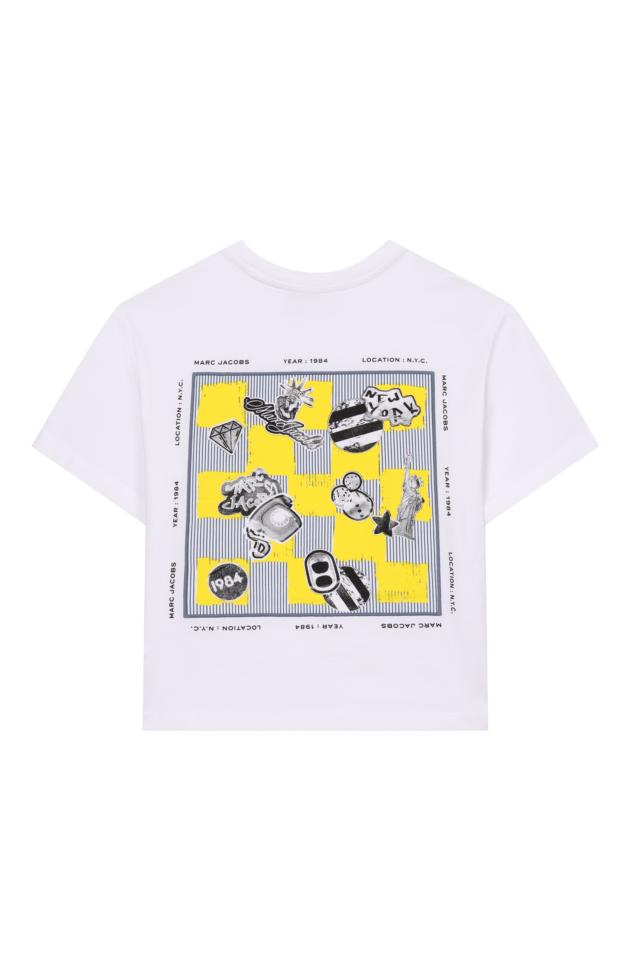 Хлопковая футболка MARC JACOBS (THE), арт. W60761, фото 2