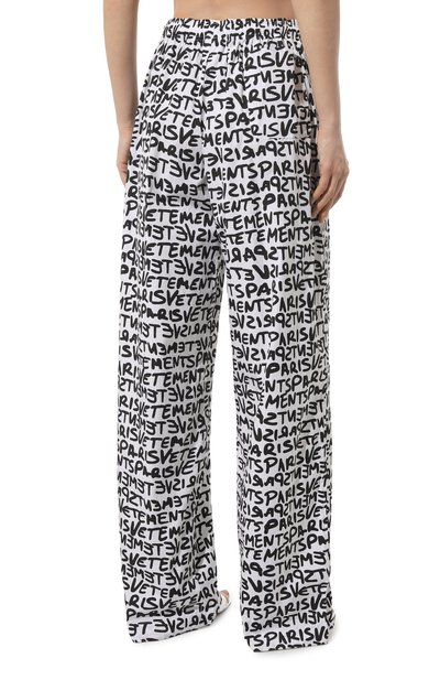 Хлопковые брюки VETEMENTS, арт. UE64PA240WB, фото 4