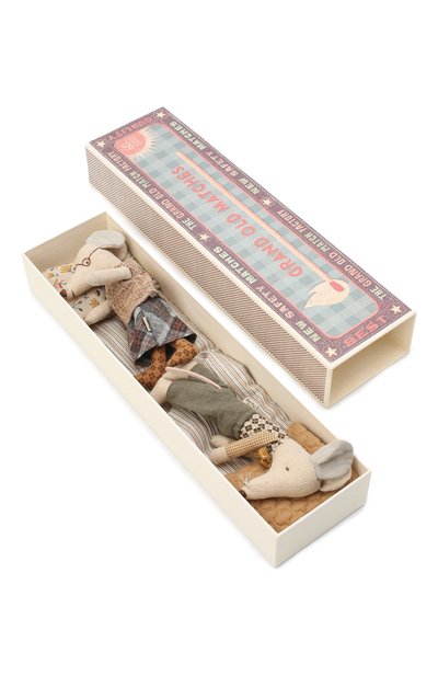 Игрушка мыши дедушка и бабушка в коробке MAILEG, арт. 16-0741-01, фото 1