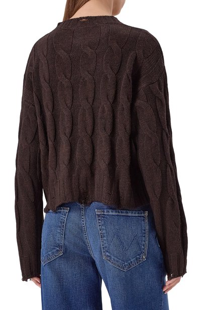 Свитер HINNOMINATE коричневого цвета по цене 19800 руб., арт. HMABW02191, фото 4 Свитер HINNOMINATE, арт. HMABW02191, фото 4