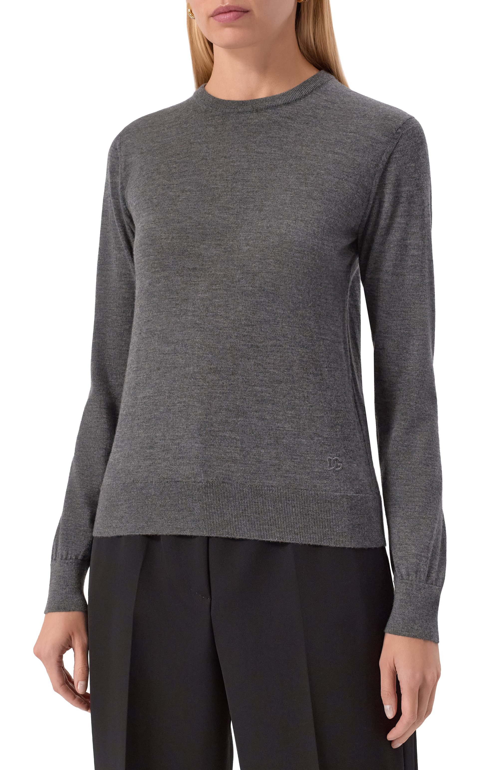 Кашемировый пуловер DOLCE & GABBANA, арт. FXXAGZ/JBW0P, фото 3