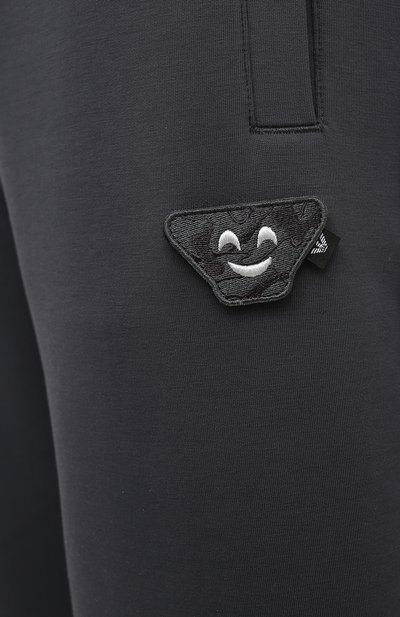 Хлопковые джоггеры EMPORIO ARMANI, арт. 3K1PF6/1JHSZ, фото 5