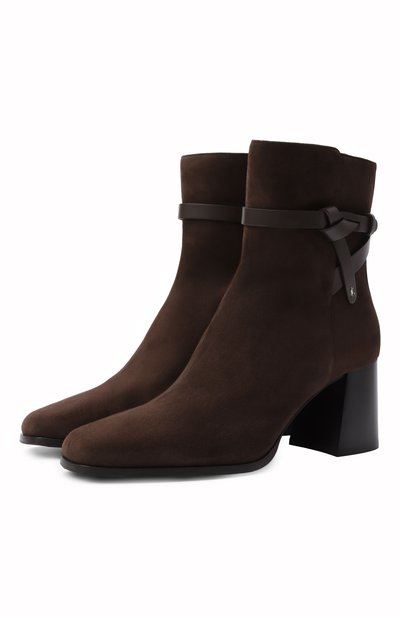 Женские замшевые ботильоны lawton 65 JIMMY CHOO, арт. LAWT0NAB65ALR