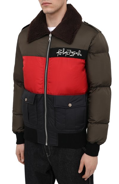 Утепленный бомбер PALM ANGELS, арт. PMEH007F20FAB0015701, фото 3