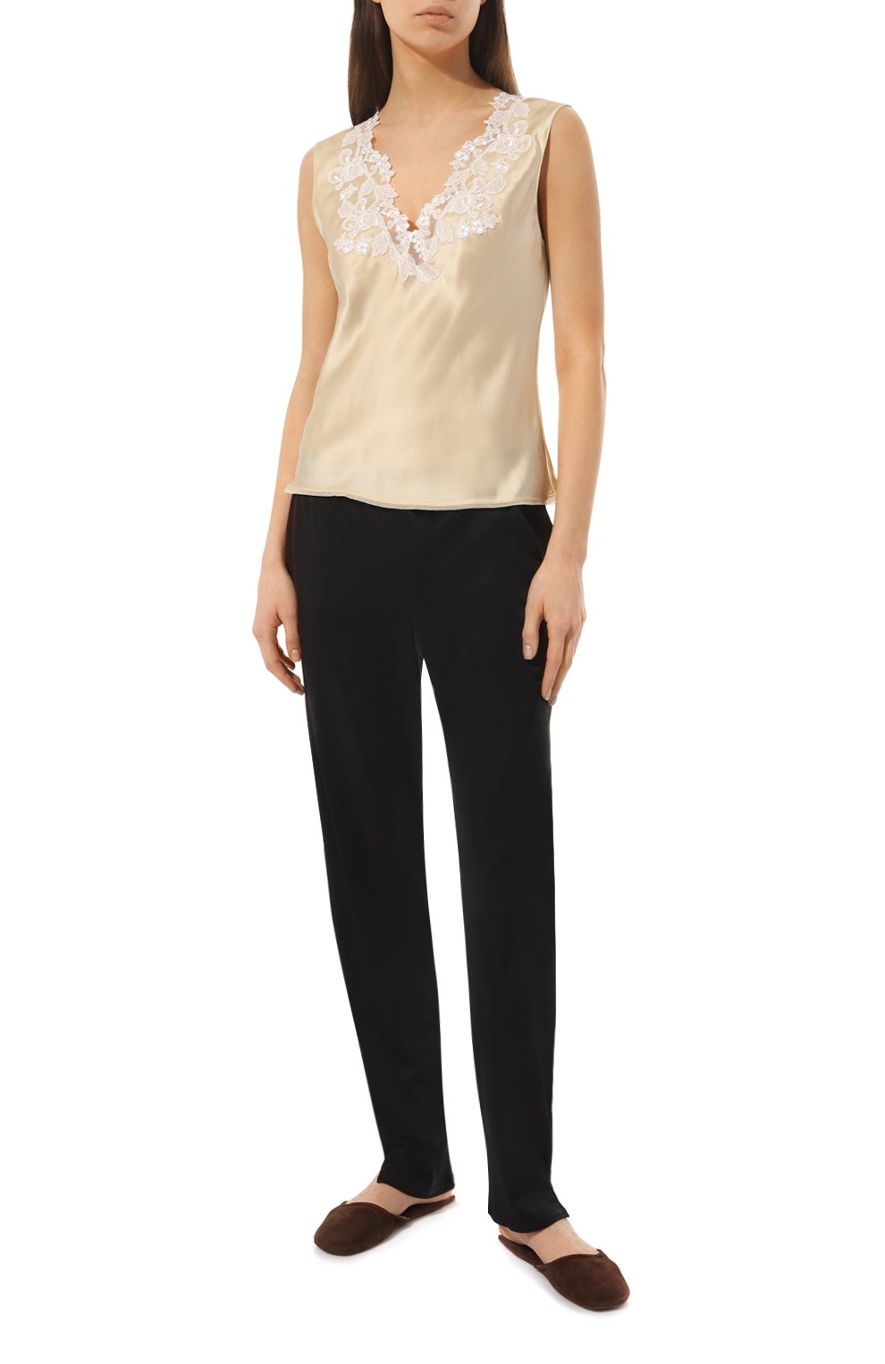 Шелковая майка LA PERLA, арт. N046480, фото 2