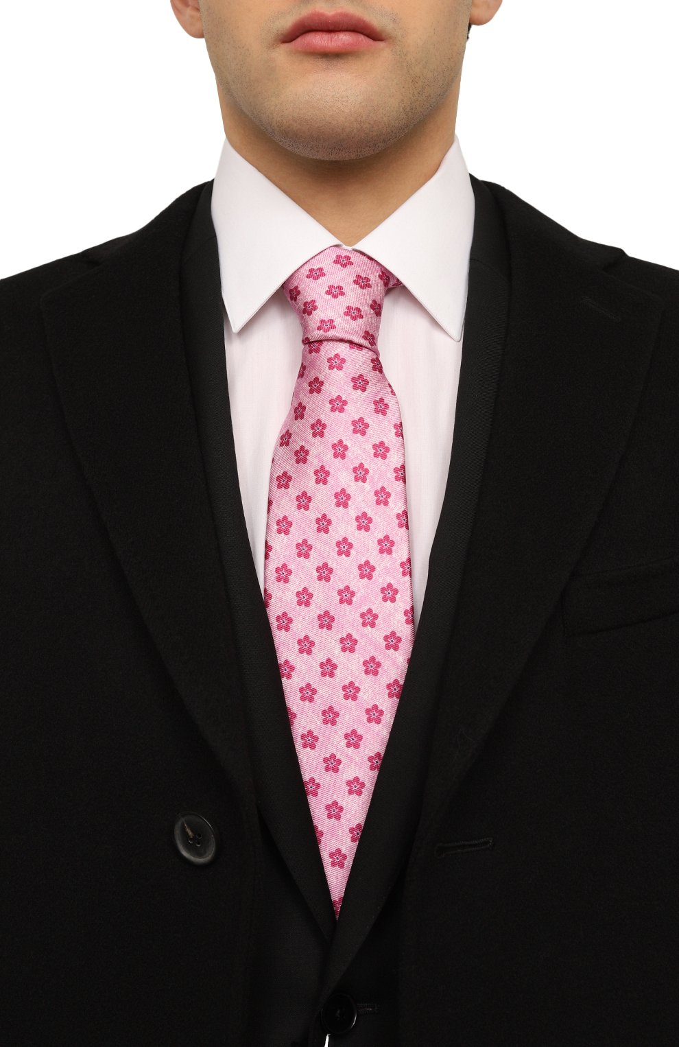 Шелковый галстук KITON, арт. UCRVKLC01I41, фото 2