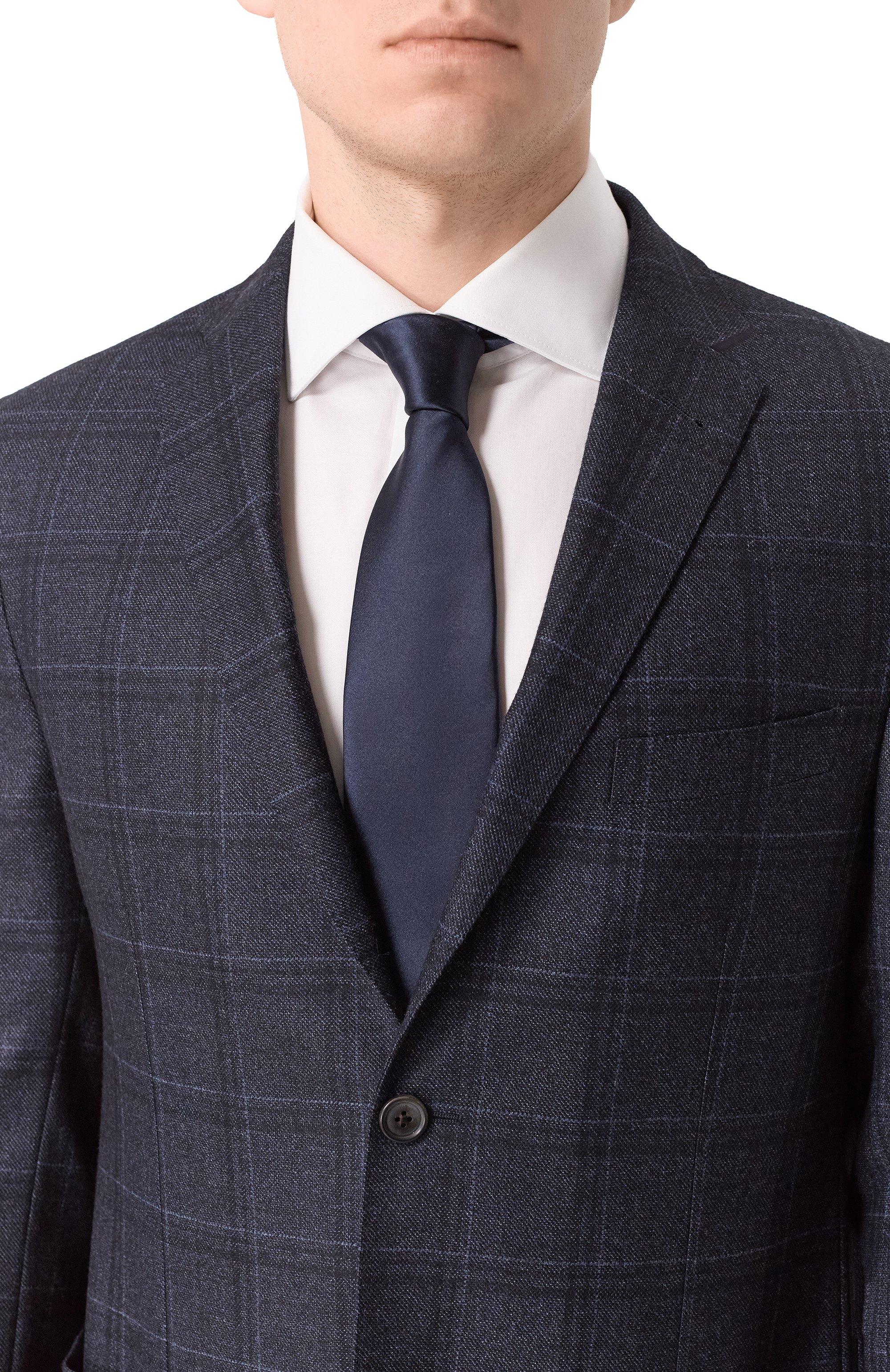 Шелковый галстук CORNELIANI, арт. 27U302/2720301, фото 2