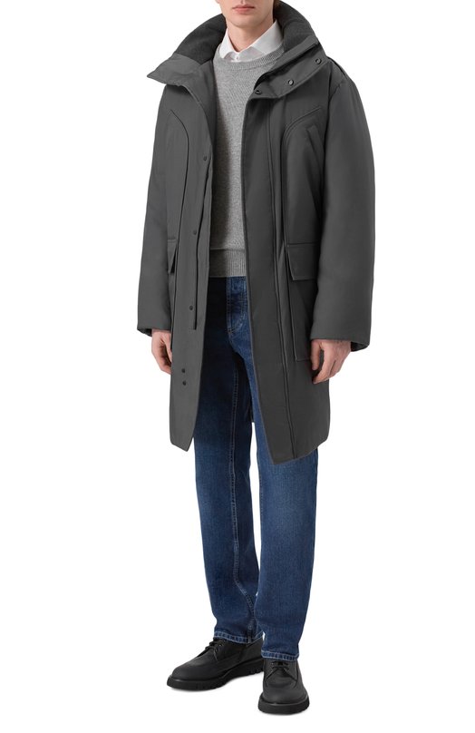 Пуховая парка MVST M25.1MM.C004/F069 Серый  M25.1MM.C004/F069 Фото 2