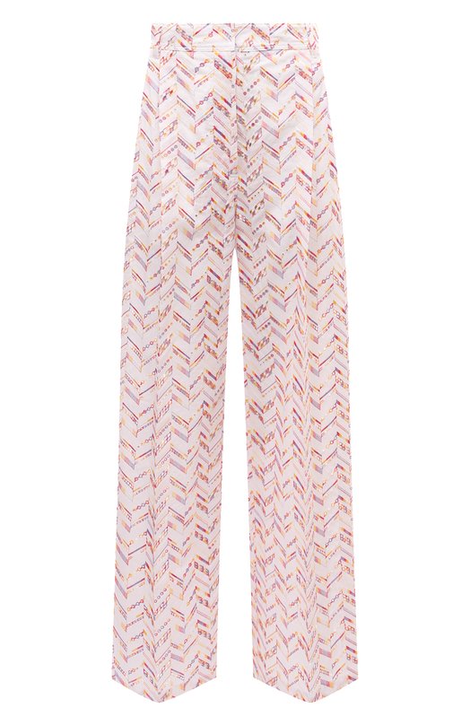 

Хлопковые брюки Missoni, Розовый