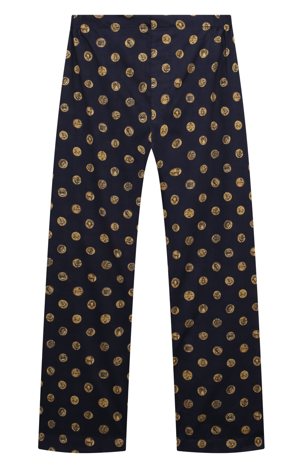 Хлопковая пижама DEREK ROSE темно-синего цвета по цене 19050 руб., арт. 7025-LEDB078, фото 5 Хлопковая пижама DEREK ROSE, арт. 7025-LEDB078, фото 5