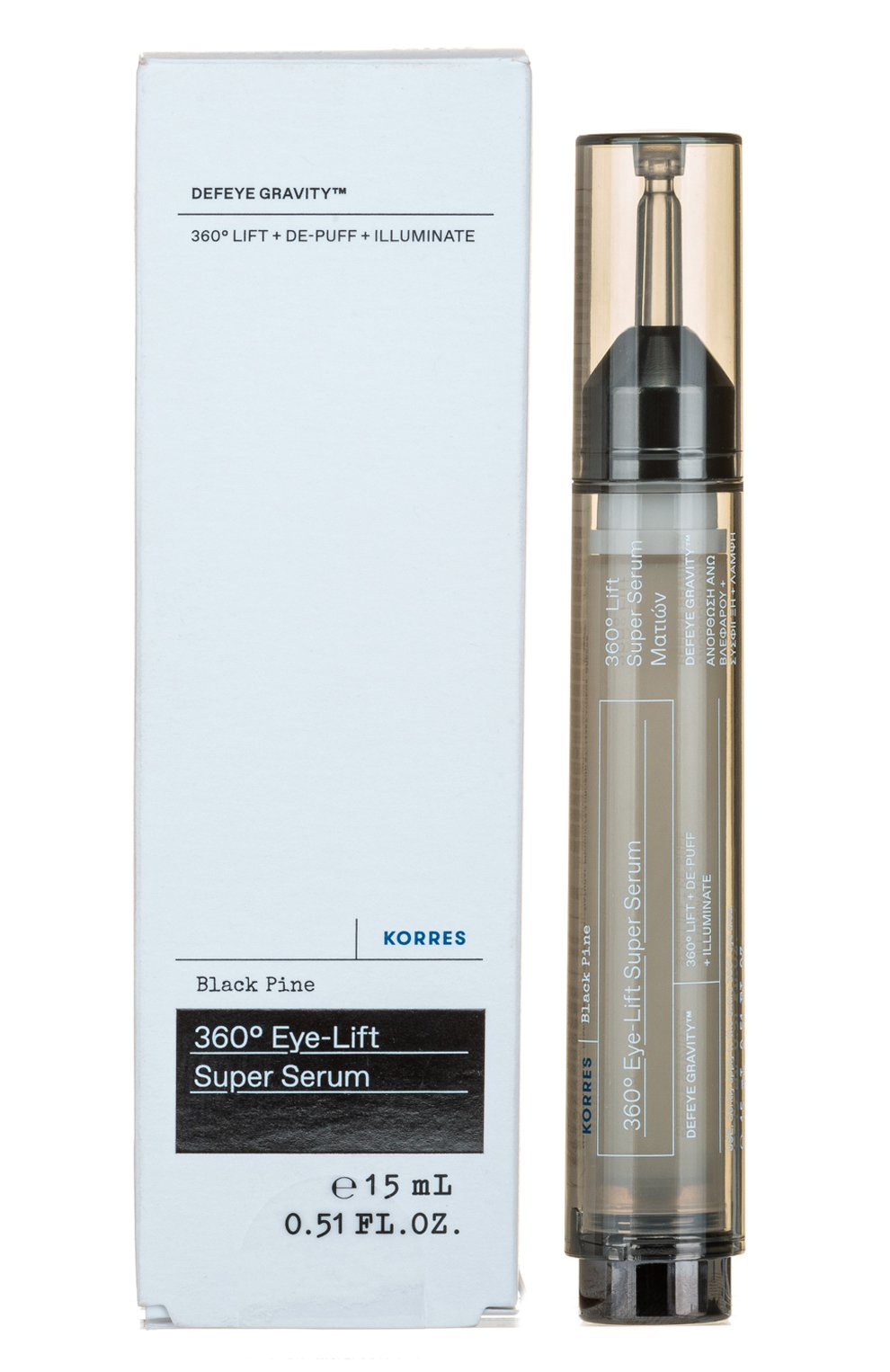 Сыворотка с эффектом лифтинга с экстрактом чёрной сосны (15ml) KORRES, арт. 5203069099434, фото 3