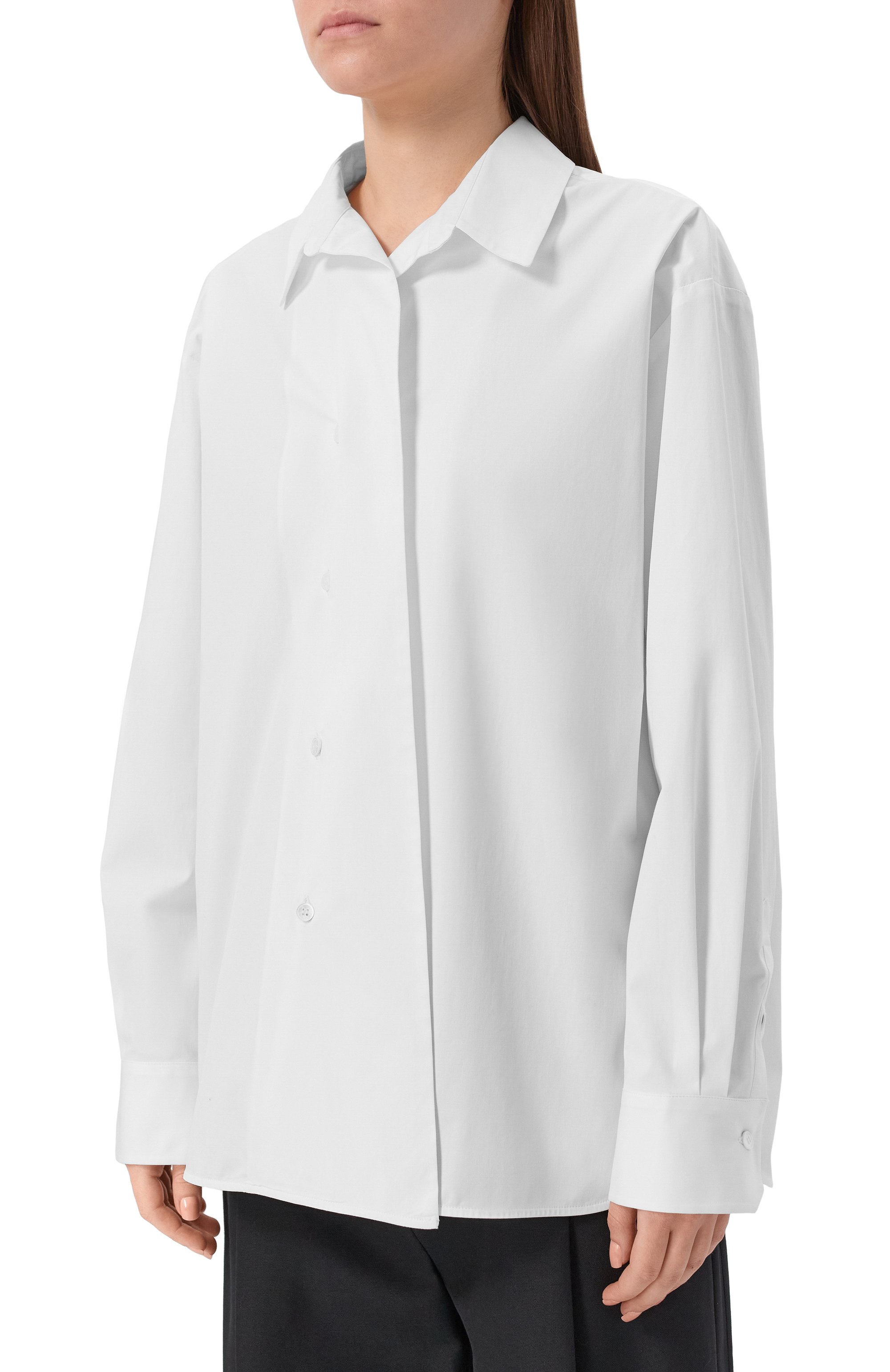 Хлопковая рубашка LORENA ANTONIAZZI, арт. P2650CA29A/4818, фото 3