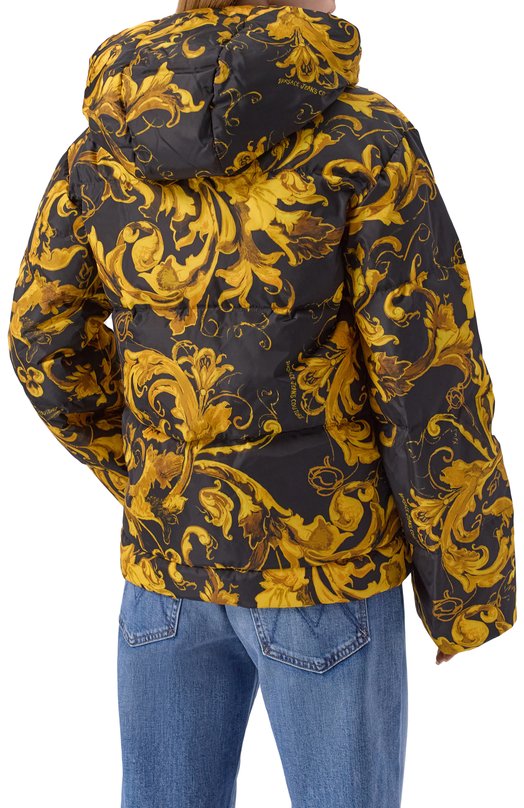 Пуховик Versace Jeans Couture 79HAUD02/CQSD3 Разноцветный  79HAUD02/CQSD3 Фото 4