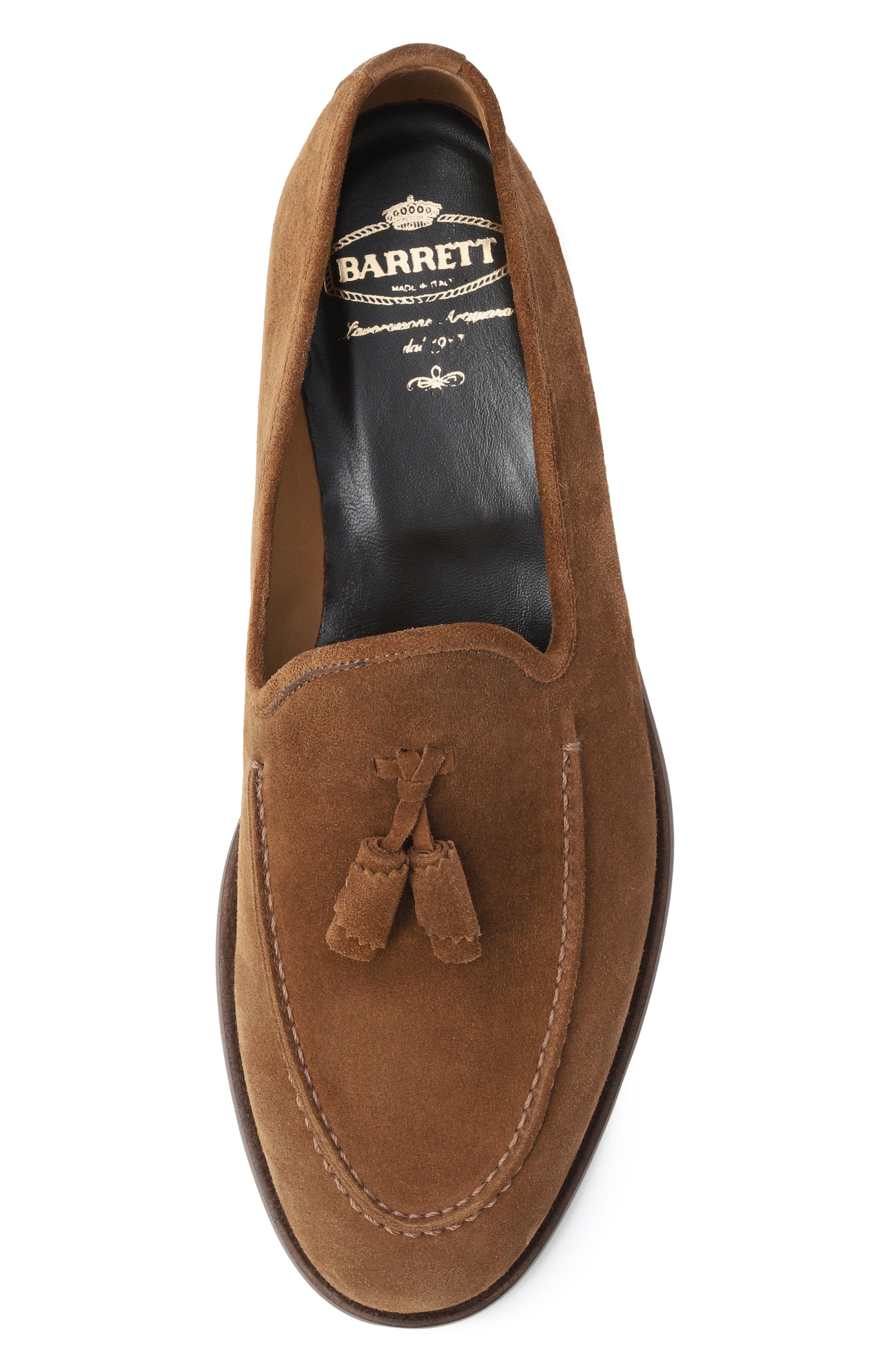 Замшевые лоферы BARRETT, арт. 251U025.5/LIGHT CASHEMERE, фото 5