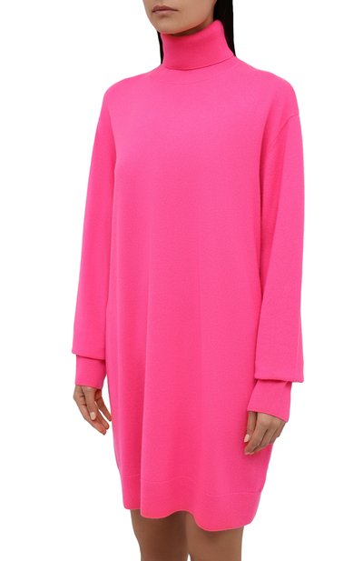 Кашемировое платье DRIES VAN NOTEN розового цвета по цене 83500 руб., арт. 212-011244-3701, фото 3 Кашемировое платье DRIES VAN NOTEN, арт. 212-011244-3701, фото 3