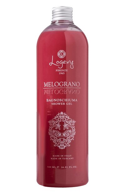 Женского парфюмерный гель для душа melograno / "гранат" (500ml) LOGEVY FIRENZE 1965, арт. 8050519370639