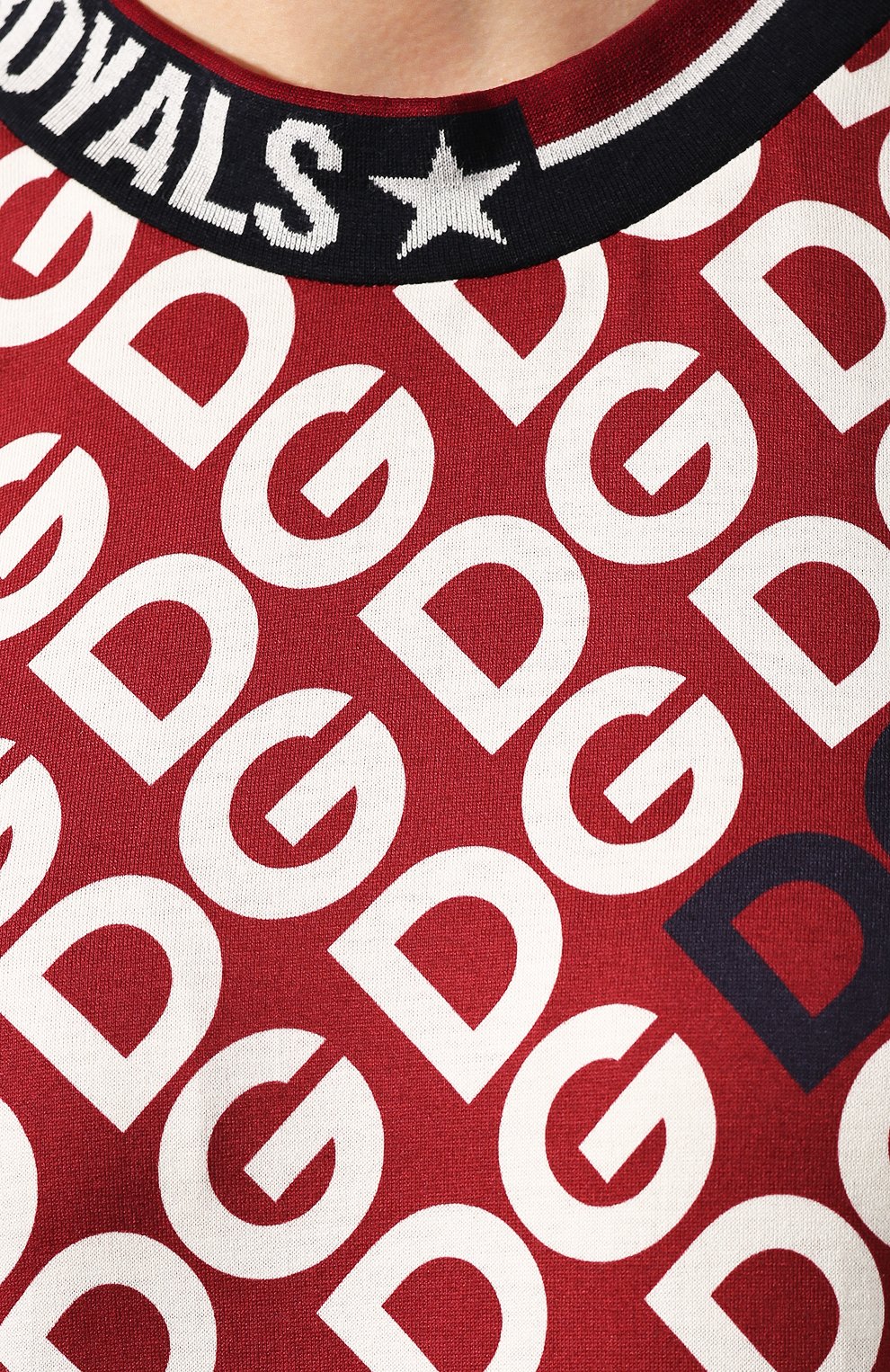 Хлопковая футболка DOLCE & GABBANA, арт. F8L58T/FS78Y, фото 5