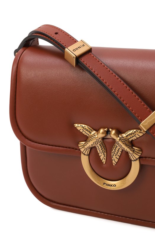 Сумка Love Box mini Pinko 104297/A26L Коричневый  104297/A26L Фото 3